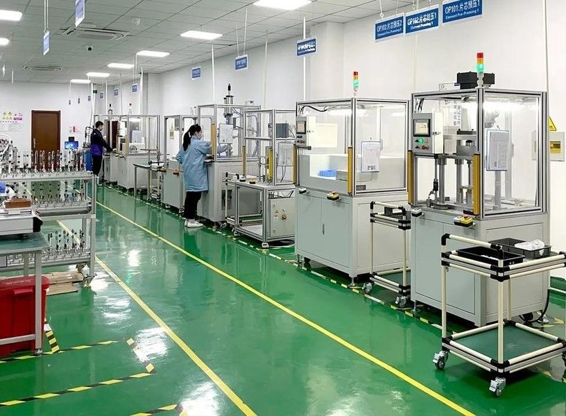 Shanghai Oetex Auto Parts Co.,Ltd 製造業者の生産ライン